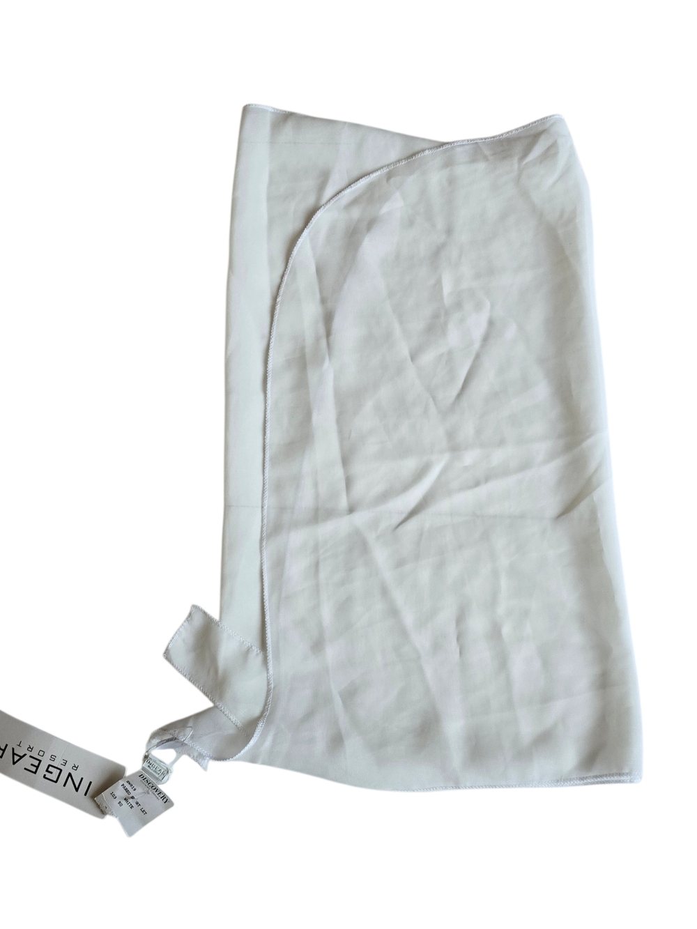 White Women's Swim Coverup Wrap